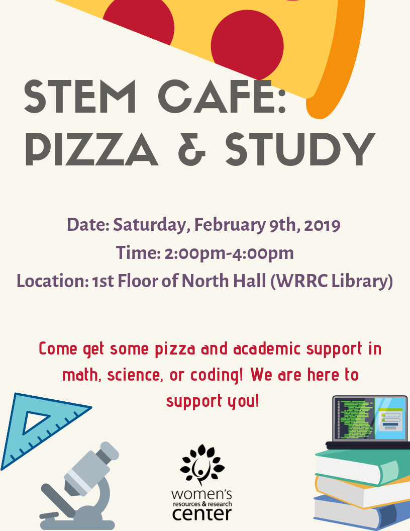 STEM Cafe with Pizza