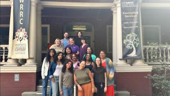 WRRC staff photo in front of North Hall