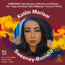 Flier with picture of speaker and program details