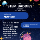 Flier with a picture of a cow in a space suit